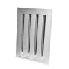 Unbranded 12 in. x 12 in. Brandguard Galvanized Steel Fire/Ember Resistant Gable Vent Square