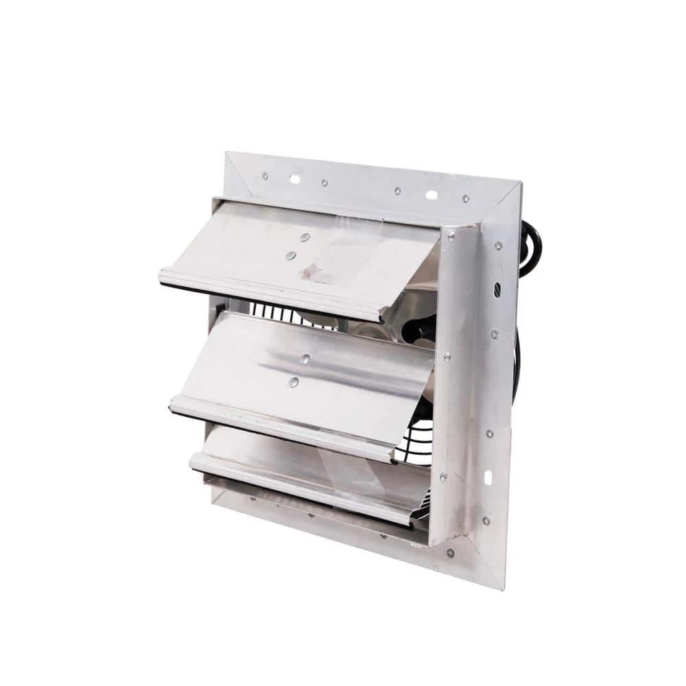 Hessaire 650 CFM Shutter Exhaust Fan Wall Mounted