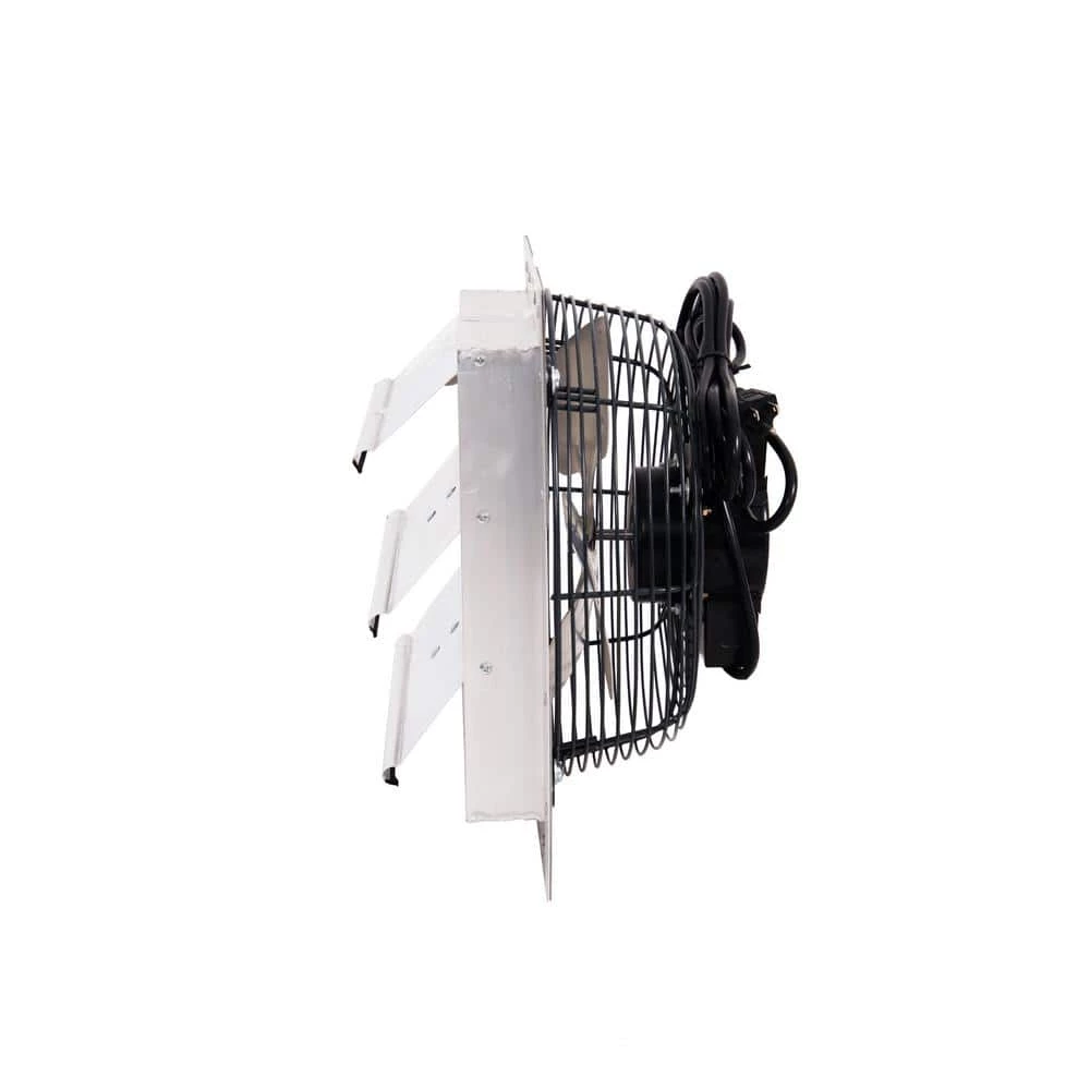Hessaire 1100 CFM Shutter Exhaust Fan Wall Mounted - Image 3