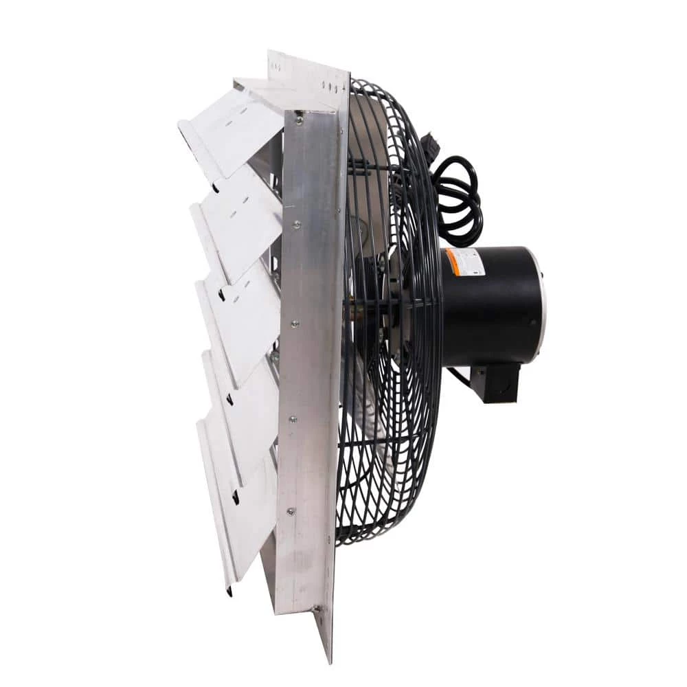Hessaire 2860 CFM Shutter Exhaust Fan Wall Mounted - Image 3