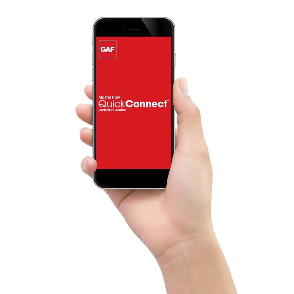 Master Flow 1450 CFM Silver Quick Connect Gable Mount Attic Fan - Image 5