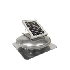 Master Flow 15 Watt Solar Powered Roof Mount Attic Fan