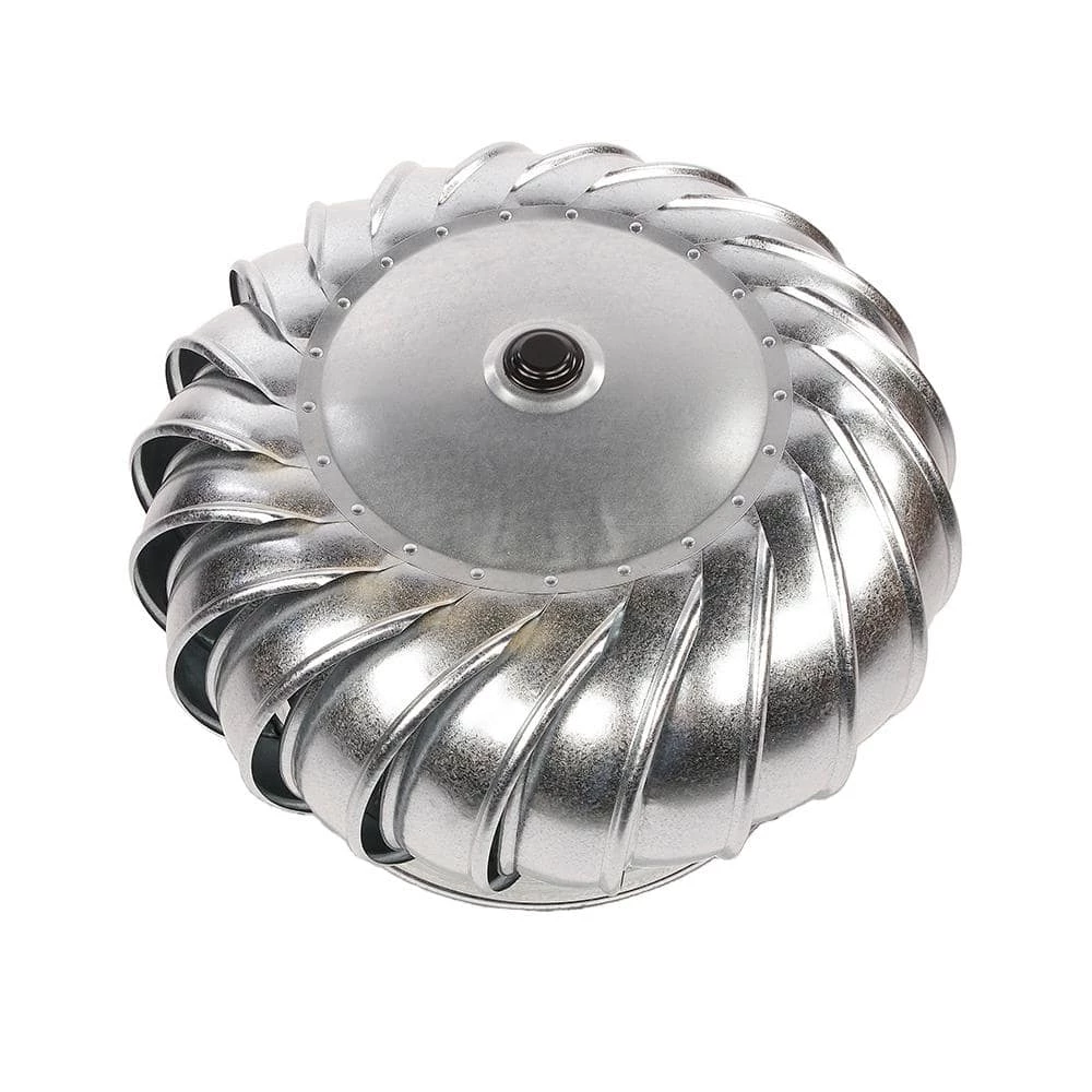 Master Flow 14 in. Aluminum Internally Braced Turbine Head in Mill - Image 3