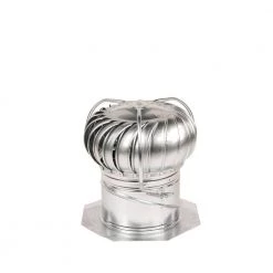 Master Flow 12 in. Mill Galvanized Externally Braced Dual-Bearing Wind Turbine