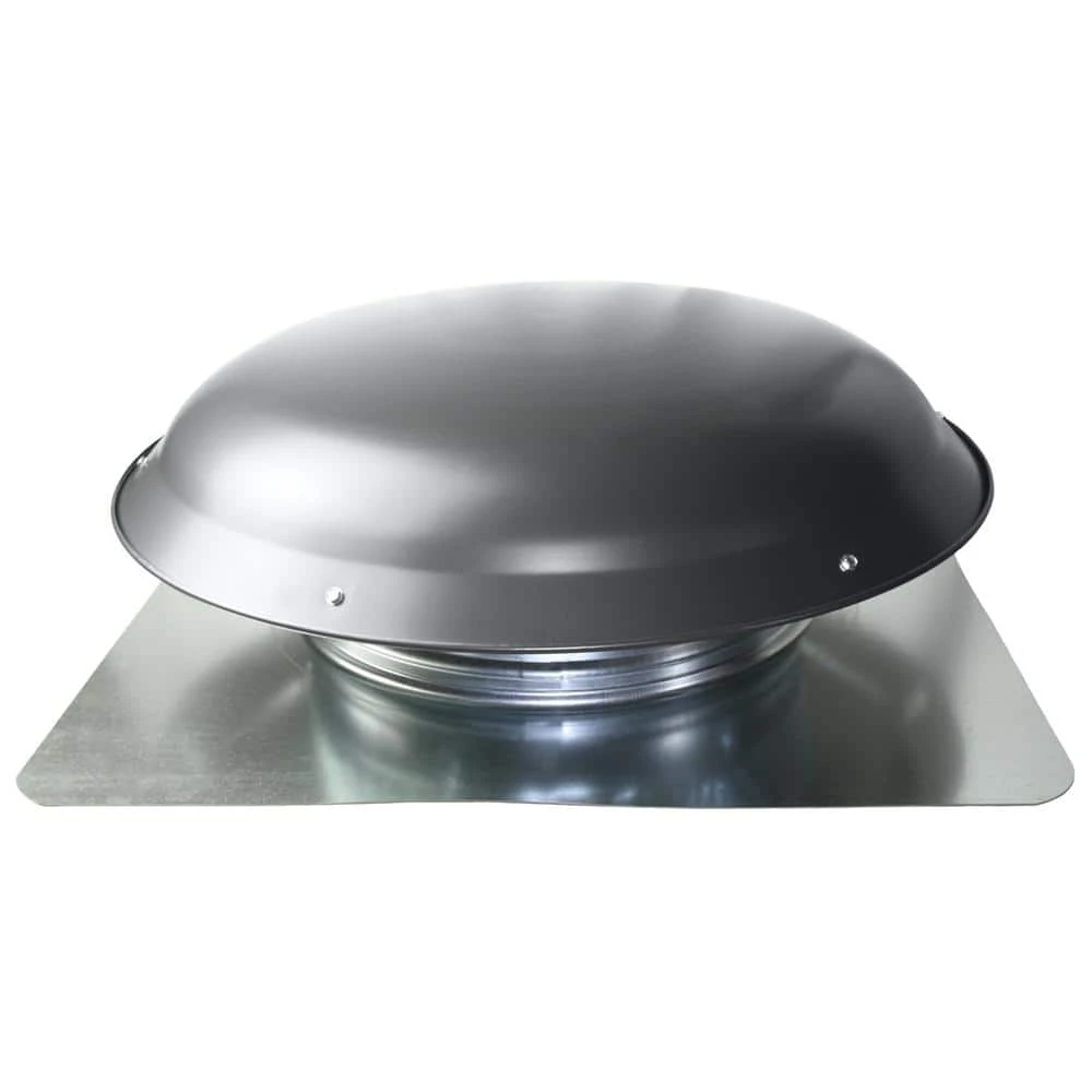 Maxx Air 1080 CFM Weathered Grey Galvanized Steel Electric Power Attic Roof Ventilator - Image 6