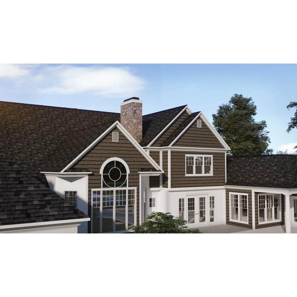 Air Vent 14.50 in. x 20.50 in. Rectangular White Aluminum Automatic Shutter Gable Louver Vent - Image 11