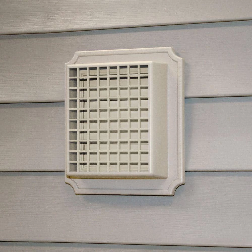 Builders Edge Exhaust Vent Small Animal Guard #001-White - Image 2