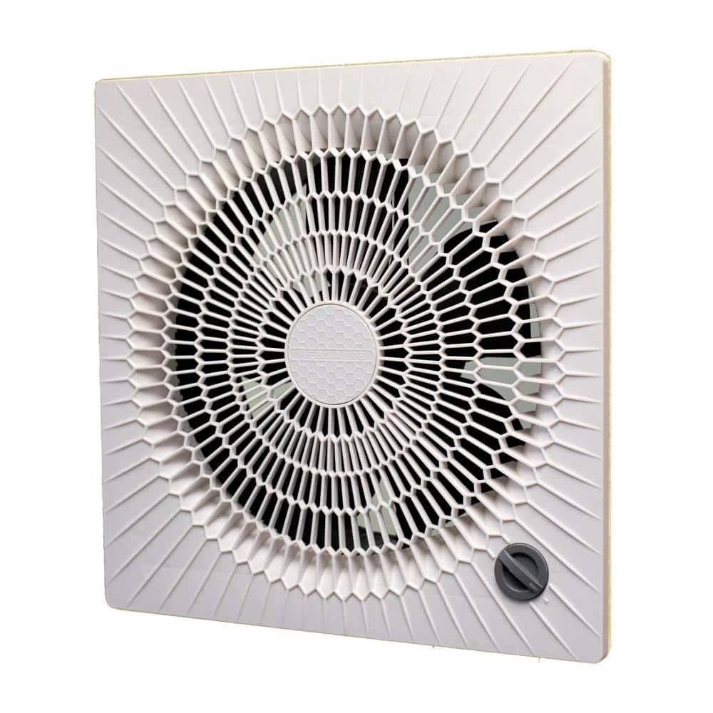 Hessaire 2160 CFM Shutter Exhaust Fan Ceiling Mounted - Image 2