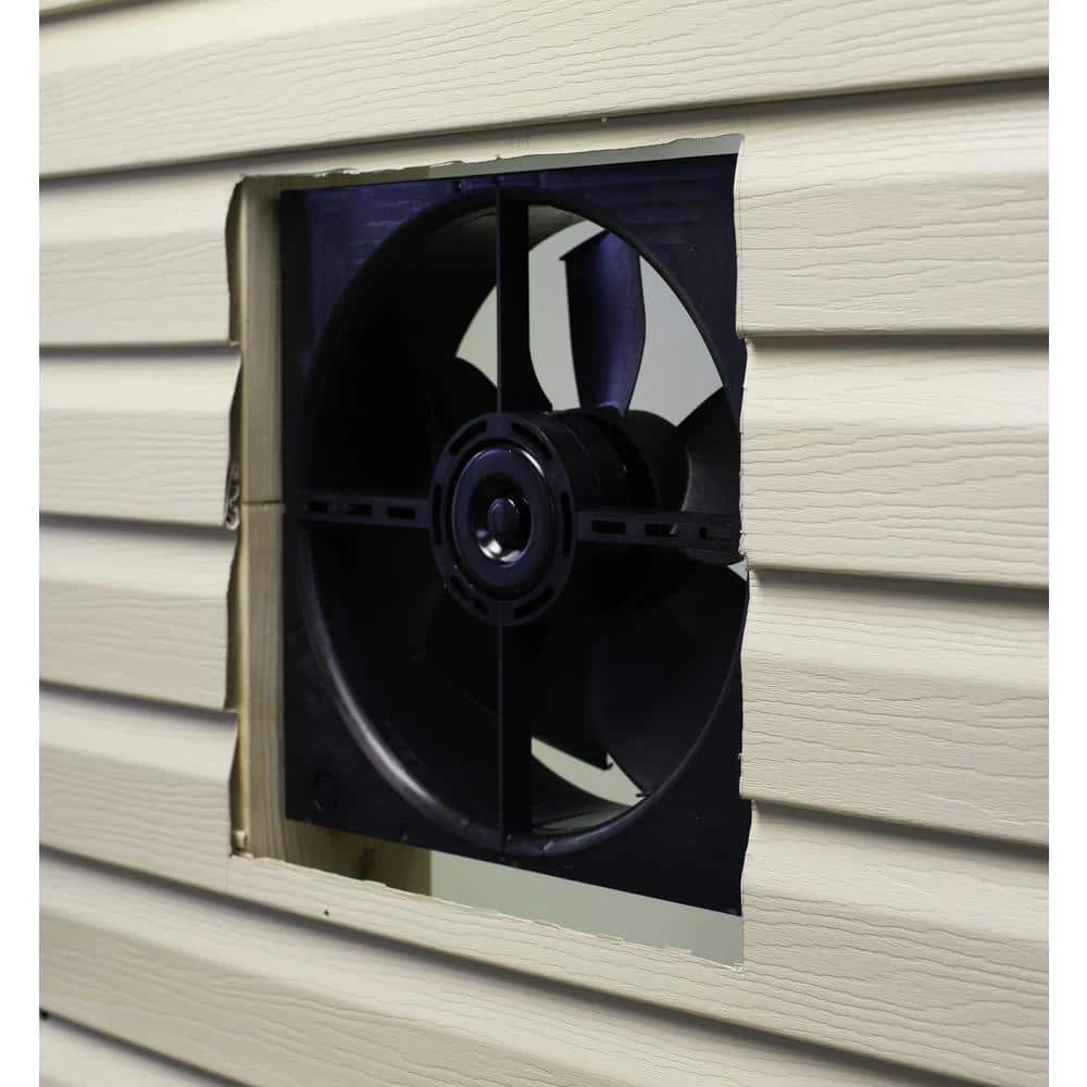 Hessaire 2160 CFM Shutter Exhaust Fan Wall Mounted - Image 6