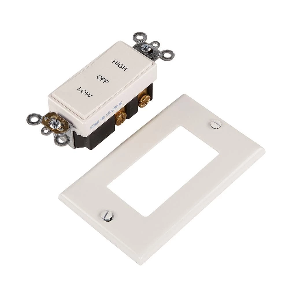 Master Flow 2 Speed Wholehouse Fan Control Switch - Image 2