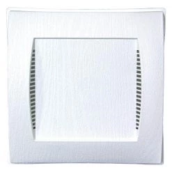 Novik 7.25 in. x 7.19 in. White Polypropylene Plumbing/Hose Mounting Block Intake Exhaust Vent